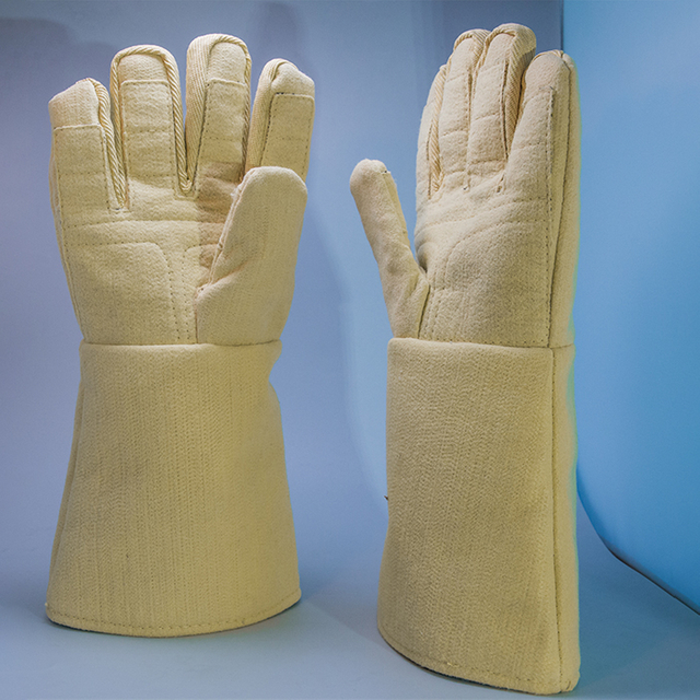 Kevlar Heat Resistant Gloves丨Two Fingers with Non-woven Reforce丨Cobra